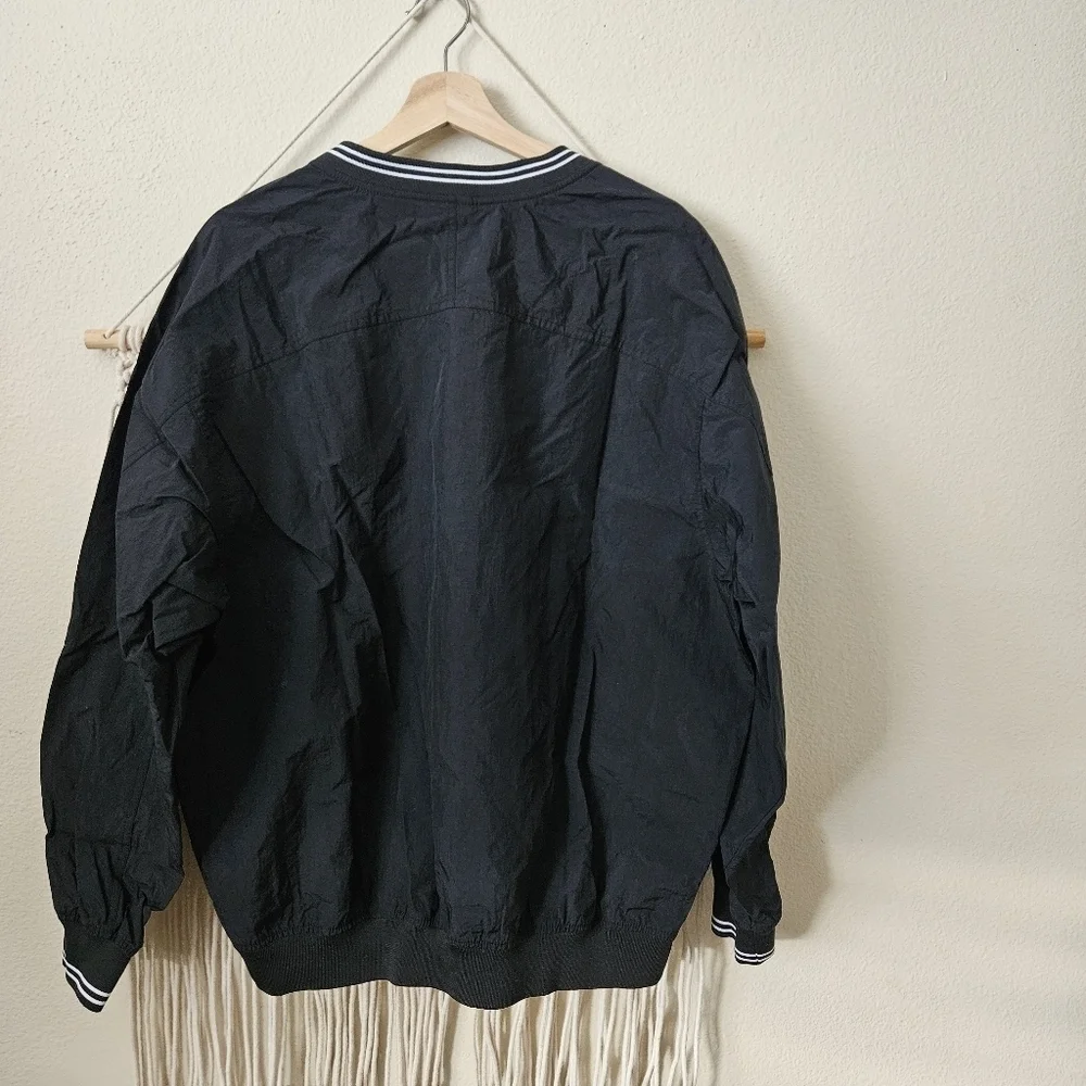 Vintage Nike Black Pullover Windbreaker Large - Picture 8 of 9